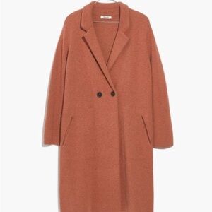 Madewell double breasted sweater coat size xxl